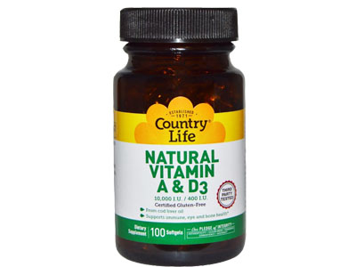 Natural Vitamin A & D3 天然維生素A和